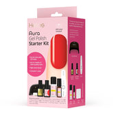 Single Gel Polish Starter Kit – Scarlet Red - Helios Nail Systems